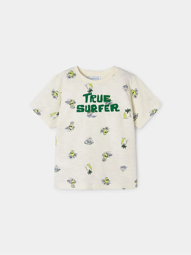 T-Shirt · Εκρού