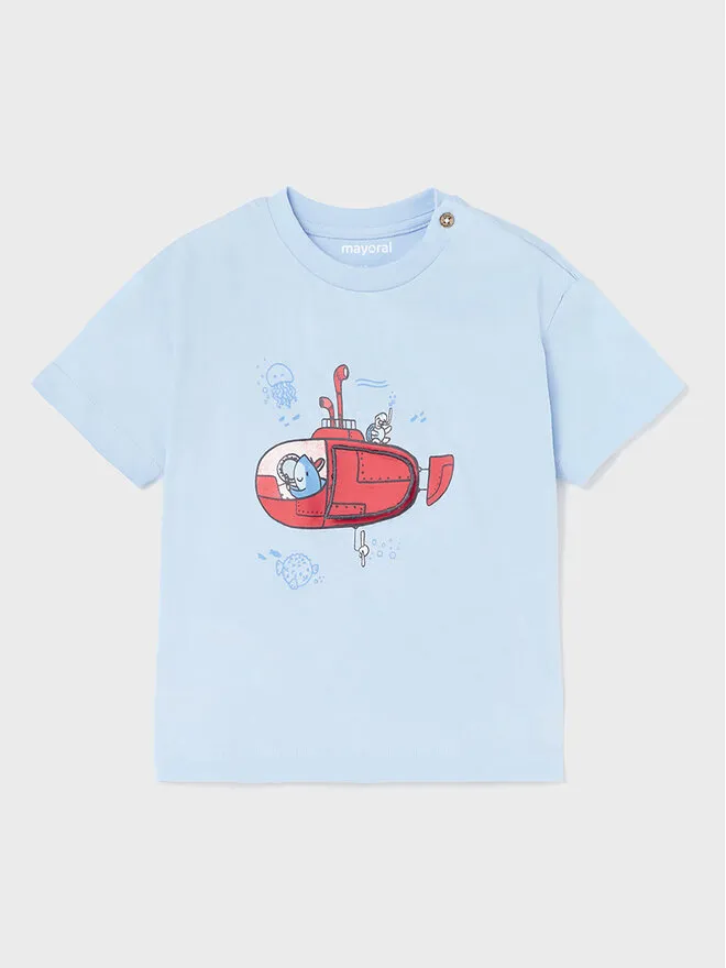 Mayoral T-Shirt · Γαλάζιο