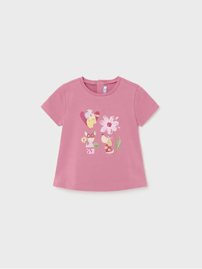 T-Shirt · Ροζ