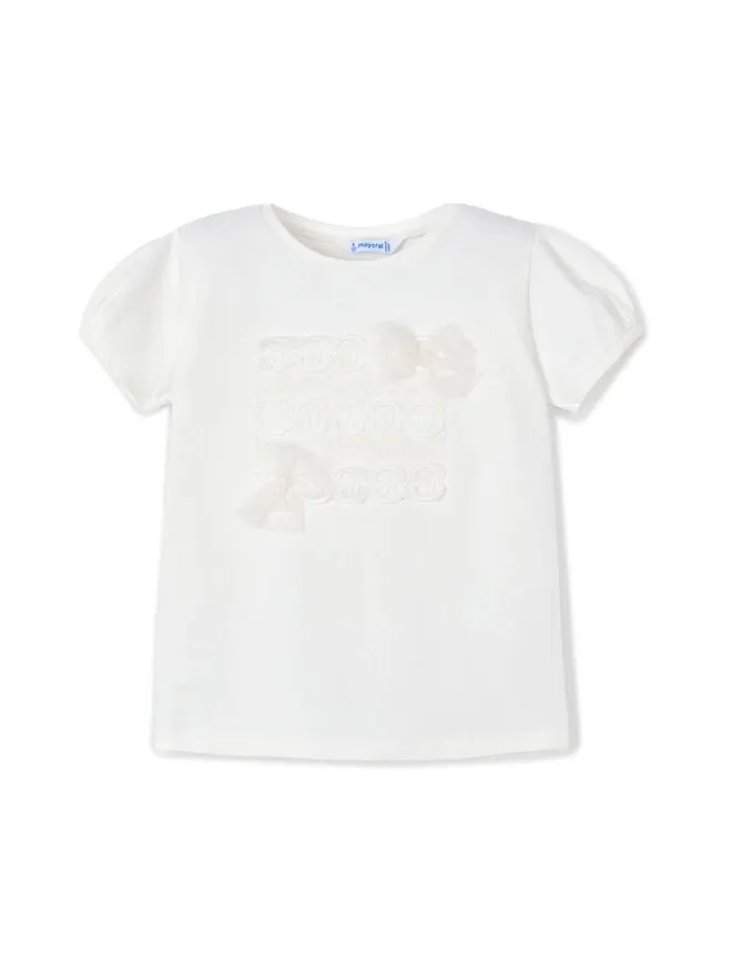 Mayoral T-Shirt · Εκρού