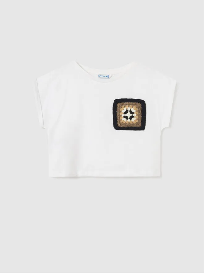 Mayoral T-Shirt · Εκρού
