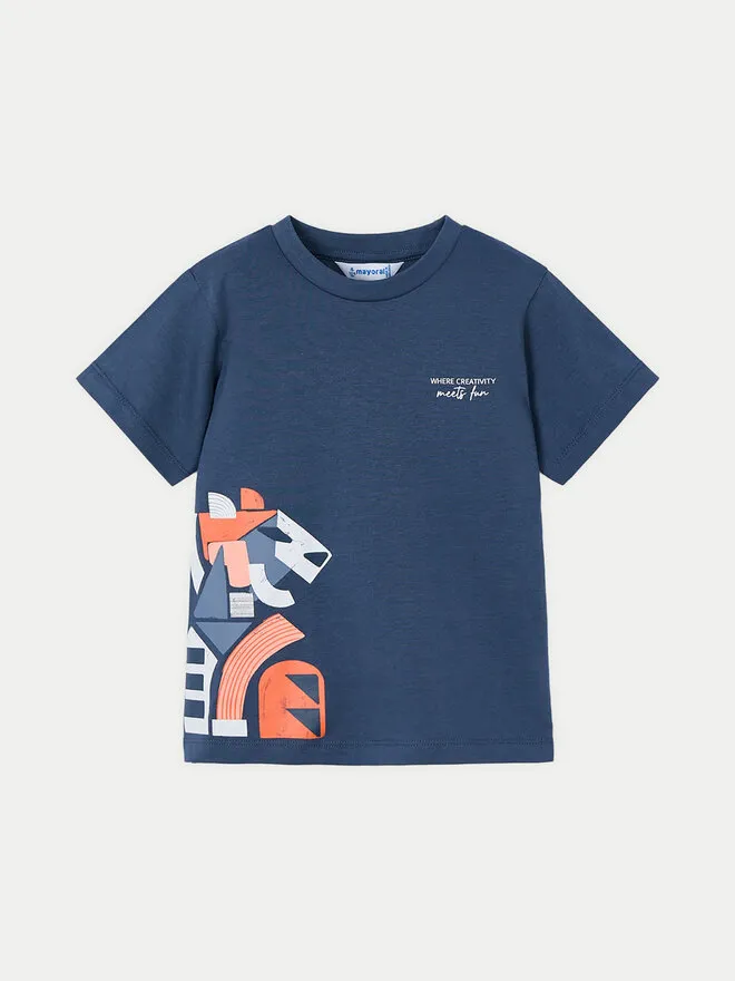 Mayoral T-Shirt · Σκούρο μπλε