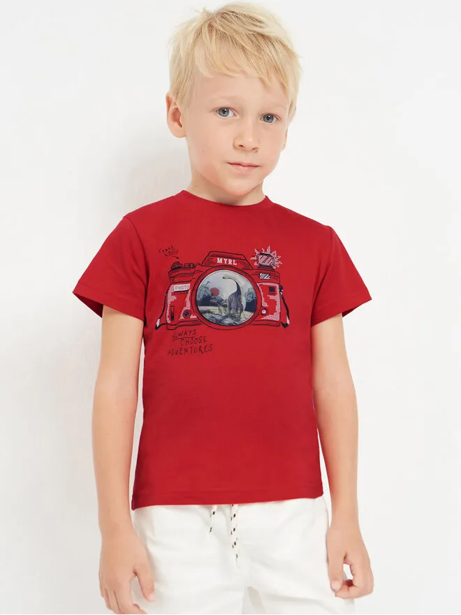 Mayoral T-Shirt · Κόκκινο