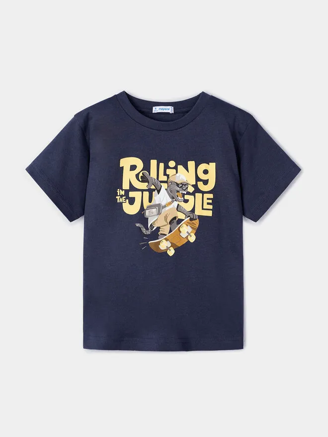 T-Shirt · Σκούρο μπλε