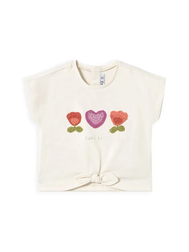Mayoral T-Shirt · Μπεζ