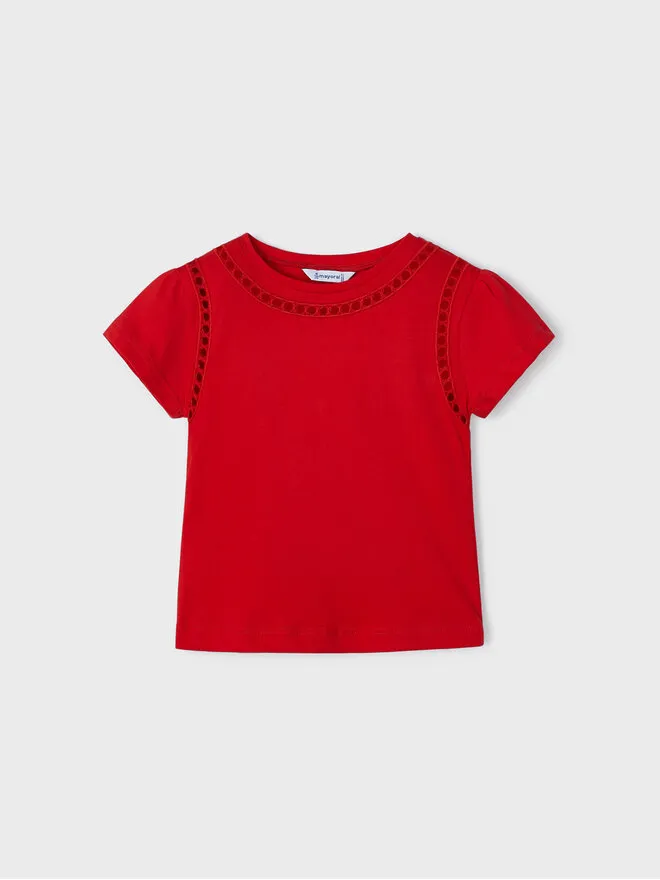 Mayoral T-Shirt · Κόκκινο