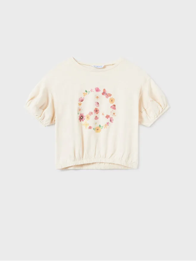 Mayoral T-Shirt · Μπεζ