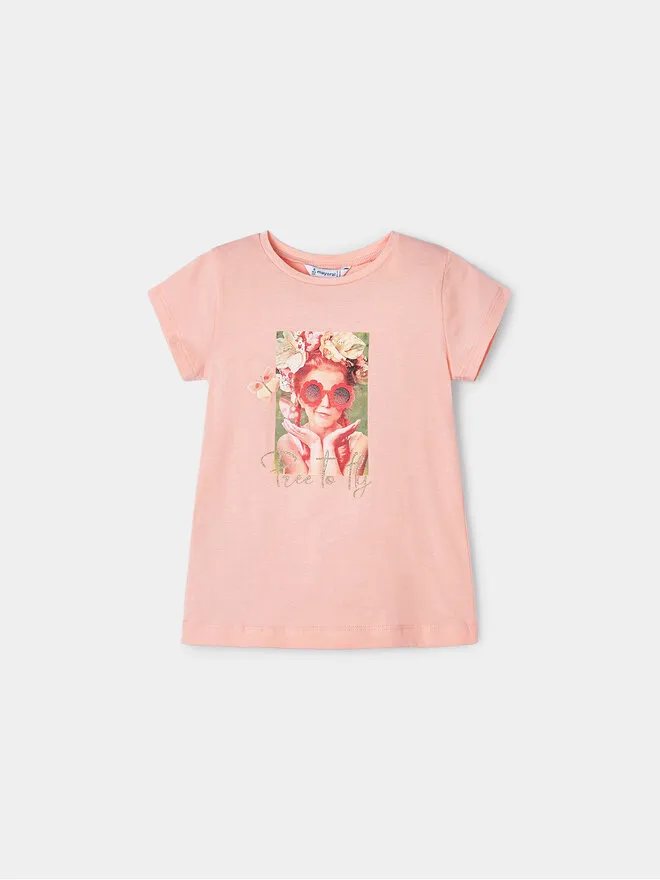 T-Shirt · Ροζ