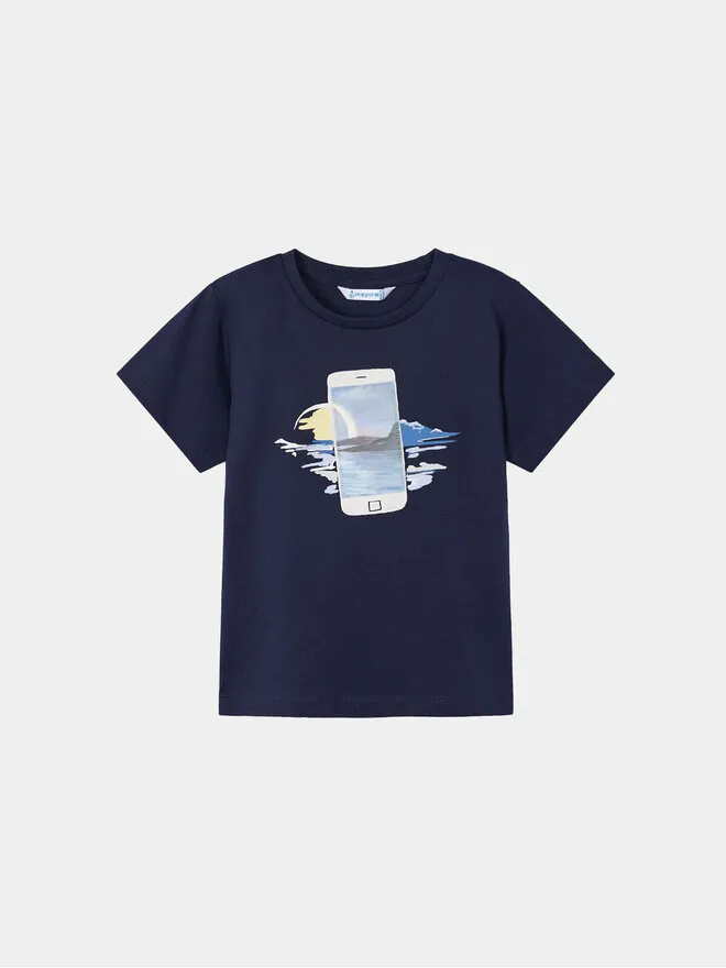 T-Shirt · Σκούρο μπλε