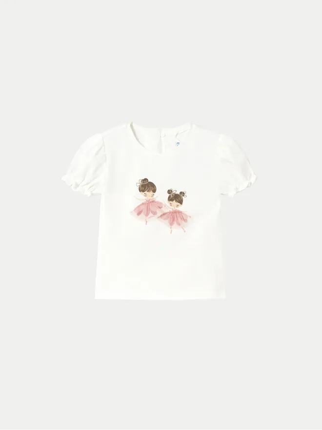Mayoral T-Shirt · Εκρού