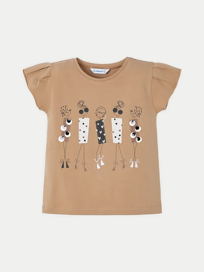 Mayoral T-Shirt · Μπεζ