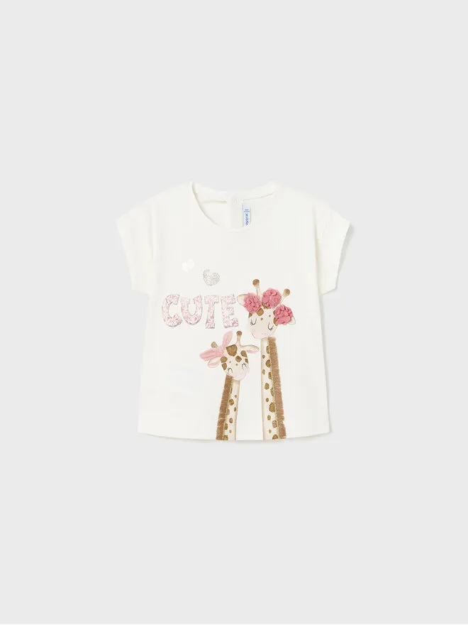 Mayoral T-Shirt · Εκρού