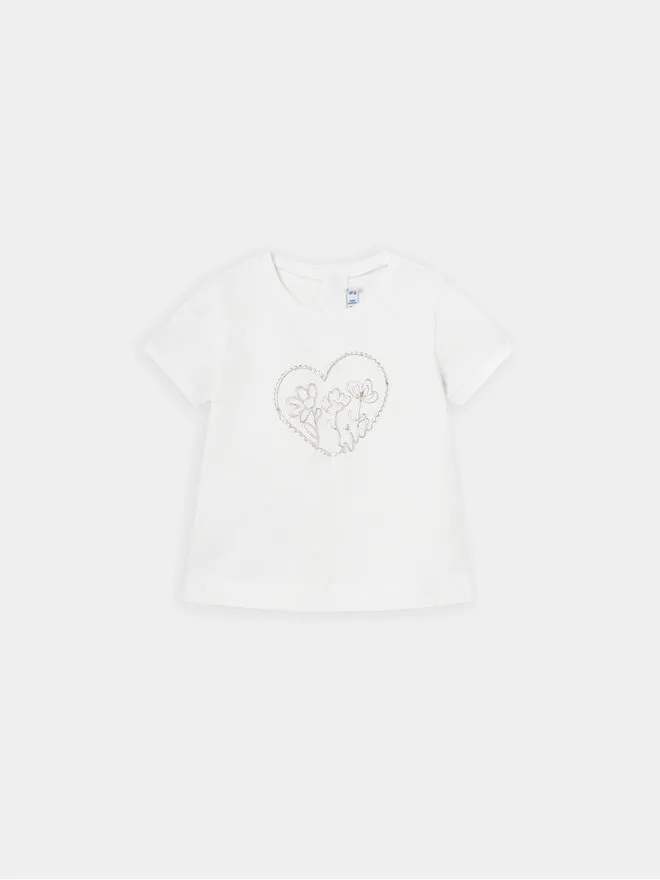 T-Shirt · Εκρού