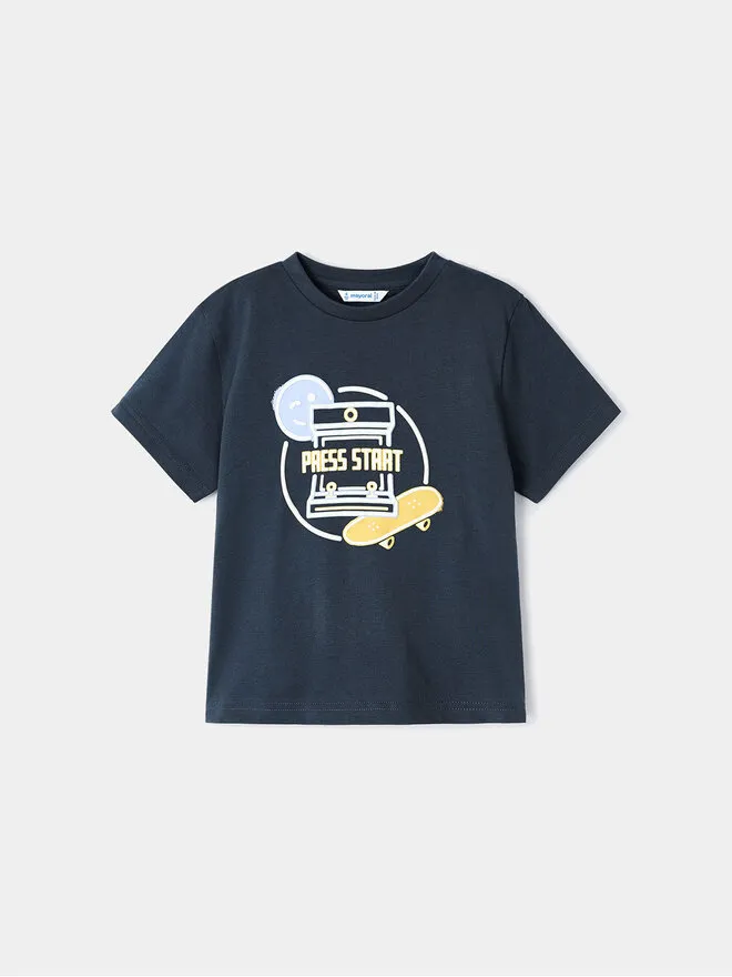 T-Shirt · Σκούρο μπλε