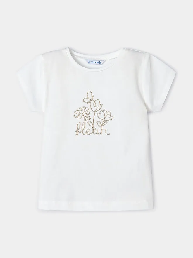 Mayoral T-Shirt · Εκρού