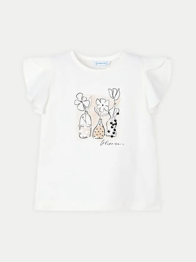 T-Shirt · Εκρού