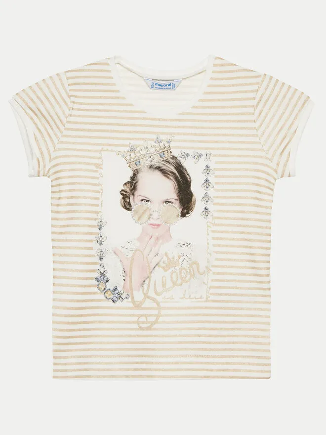 Mayoral T-Shirt · Χρυσό