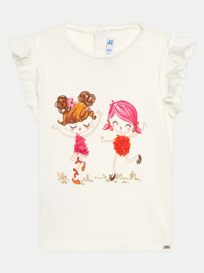 T-Shirt · Εκρού