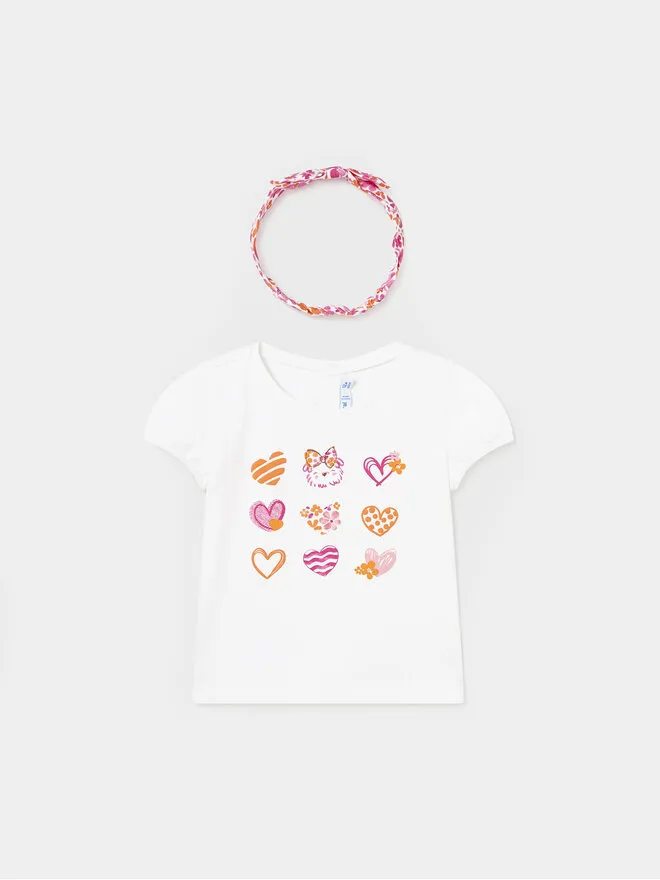 T-Shirt · Λευκό