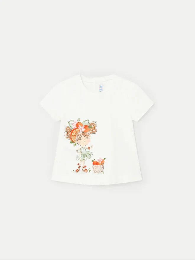T-Shirt · Εκρού