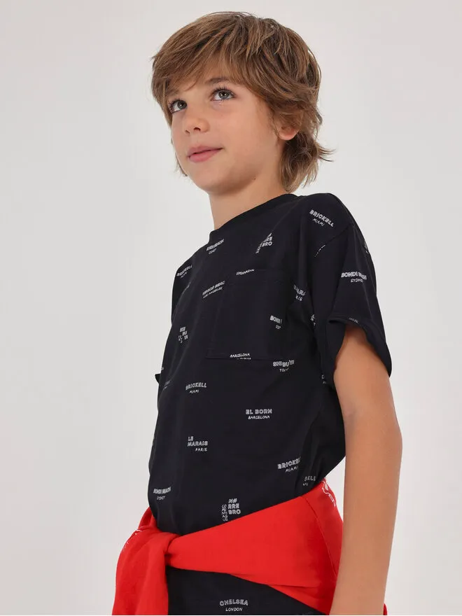 Mayoral T-Shirt · Μαύρο