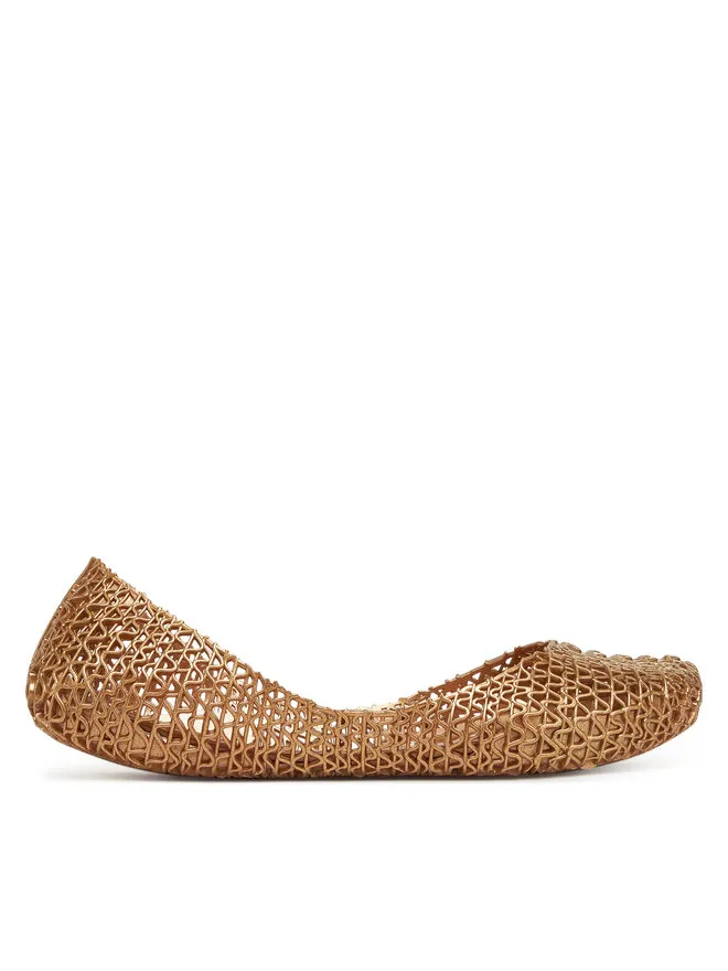 Melissa Μπαλαρίνες Melissa Campana Papel Ad M 33693 Χρυσό