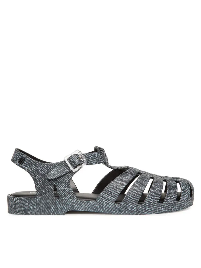 Melissa Σανδάλια Melissa Possession Print Denim Ad M 36133 Γκρι