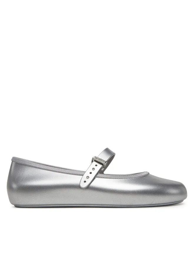 Melissa Μπαλαρίνες Melissa Soft Ballerina Ad M 35785 Ασημί
