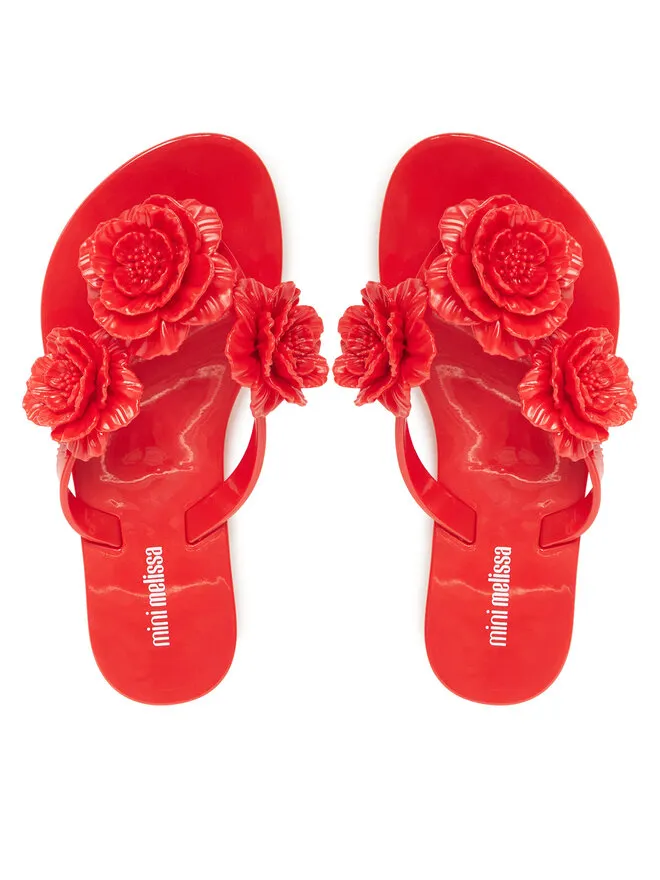 Melissa Σαγιονάρες Mini Melissa Harmonic Springtime Inf M 35705 Κόκκινο