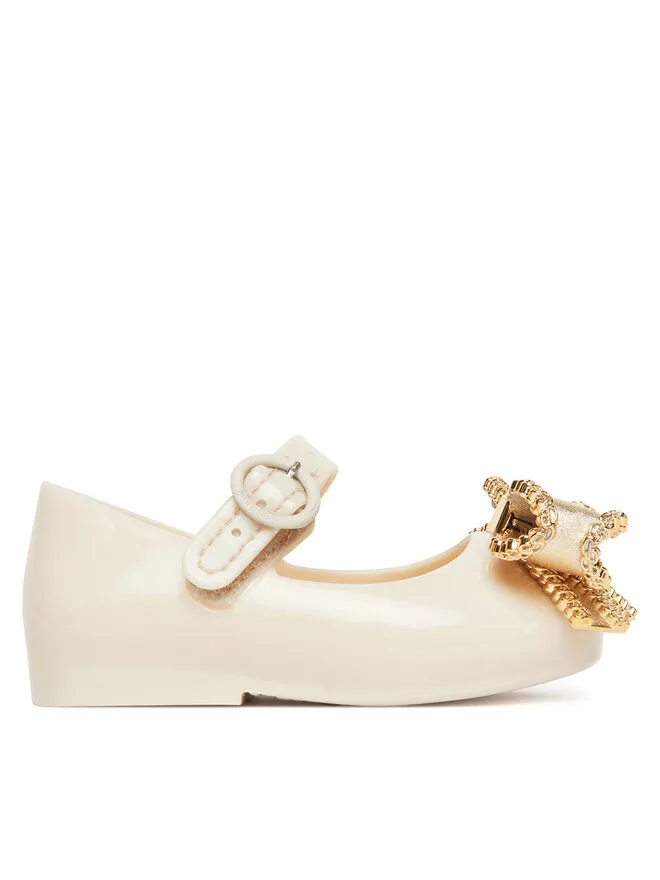 Melissa Μπαλαρίνες Mini Melissa Sweet Love Iv Bb M 33886 Εκρού