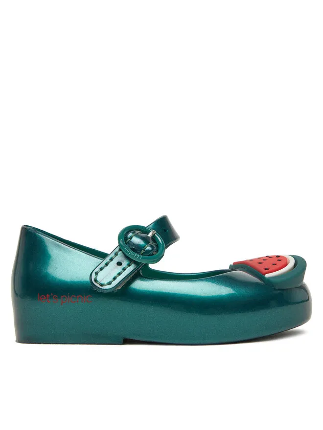 Melissa Μπαλαρίνες Mini Melissa Sweet Love Picnic Bb 36009 Πράσινο