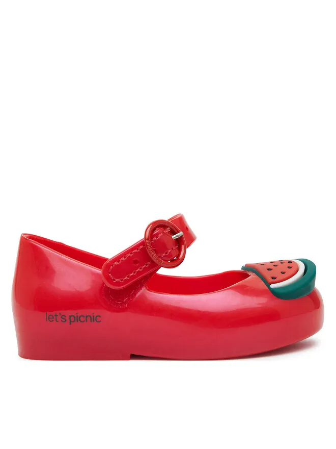 Melissa Μπαλαρίνες Mini Melissa Sweet Love Picnic Bb 36009 Κόκκινο