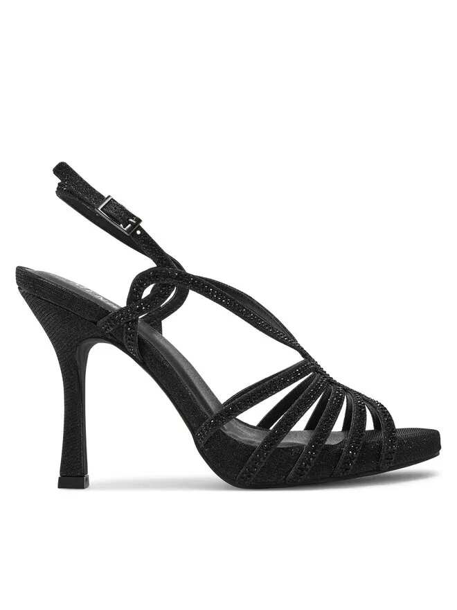 Menbur Σανδάλια · Μαύρο · 8 cm