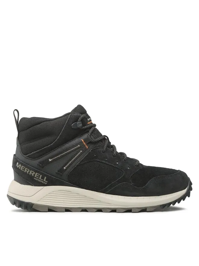 Merrell Παπούτσια πεζοπορίας · Wildwood Sb Mid Wp J067285 · Μαύρο