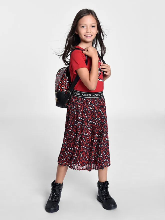 MICHAEL KORS KIDS T-Shirt · Κόκκινο