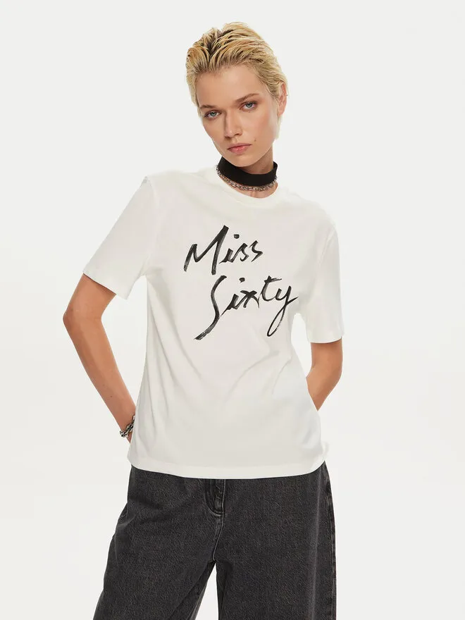 Miss Sixty T-Shirt · Λευκό