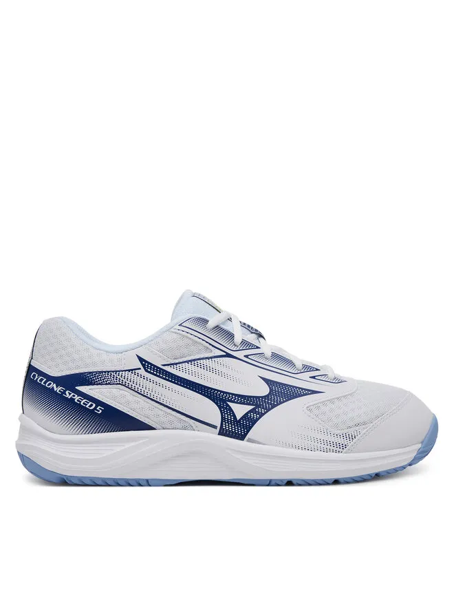 Mizuno Παπούτσια Σάλας Cyclone Speed 5 V1GA2580 Λευκό