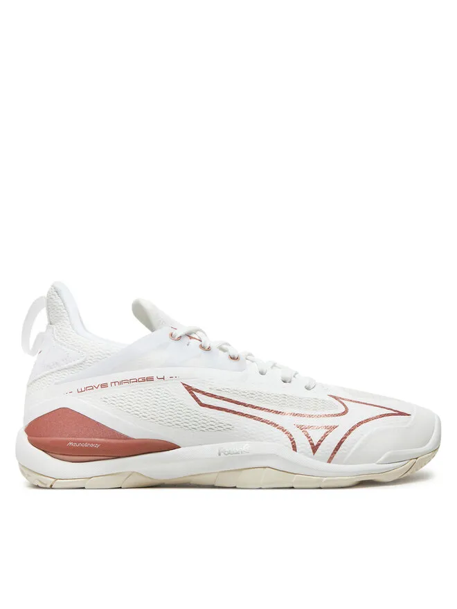 Mizuno Παπούτσια Σάλας Wave Mirage 4 X1GB215036 Λευκό