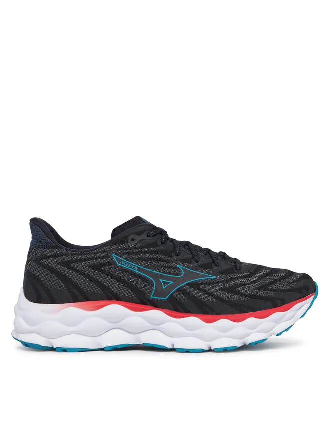 Mizuno Παπούτσια για Τρέξιμο Wave Sky 8 J1GC2402 Μαύρο
