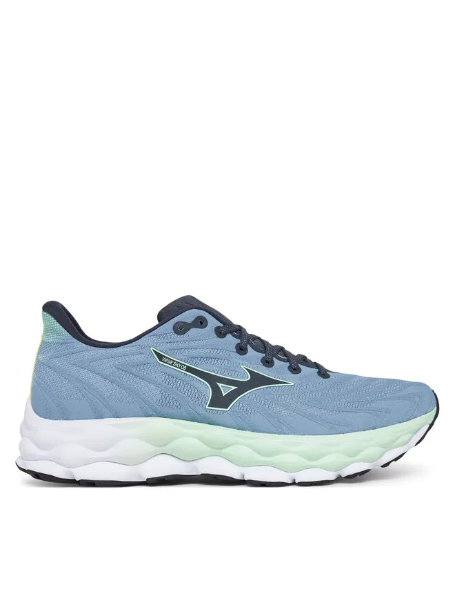 Mizuno Παπούτσια για Τρέξιμο Wave Sky 8 J1GC2402 Μπλε