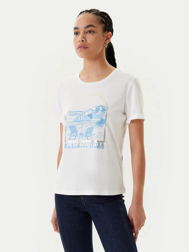 Morgan T-Shirt · Λευκό