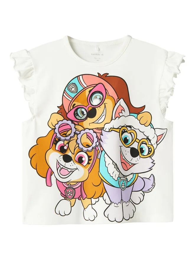 NAME IT Τοπ · PAW Patrol · Λευκό