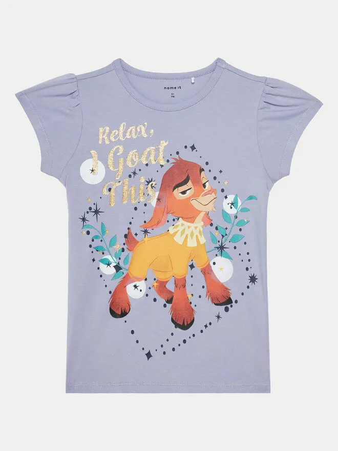 NAME IT T-Shirt · Disney · Μωβ