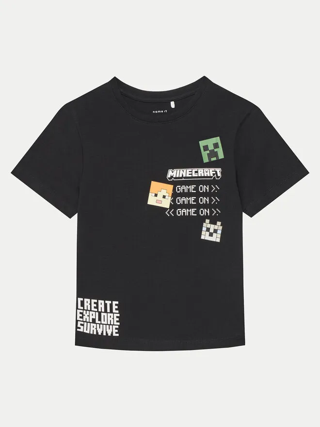 NAME IT T-Shirt · Minecraft · Μαύρο