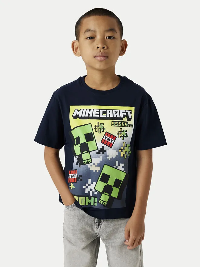 NAME IT T-Shirt · Minecraft · Σκούρο μπλε