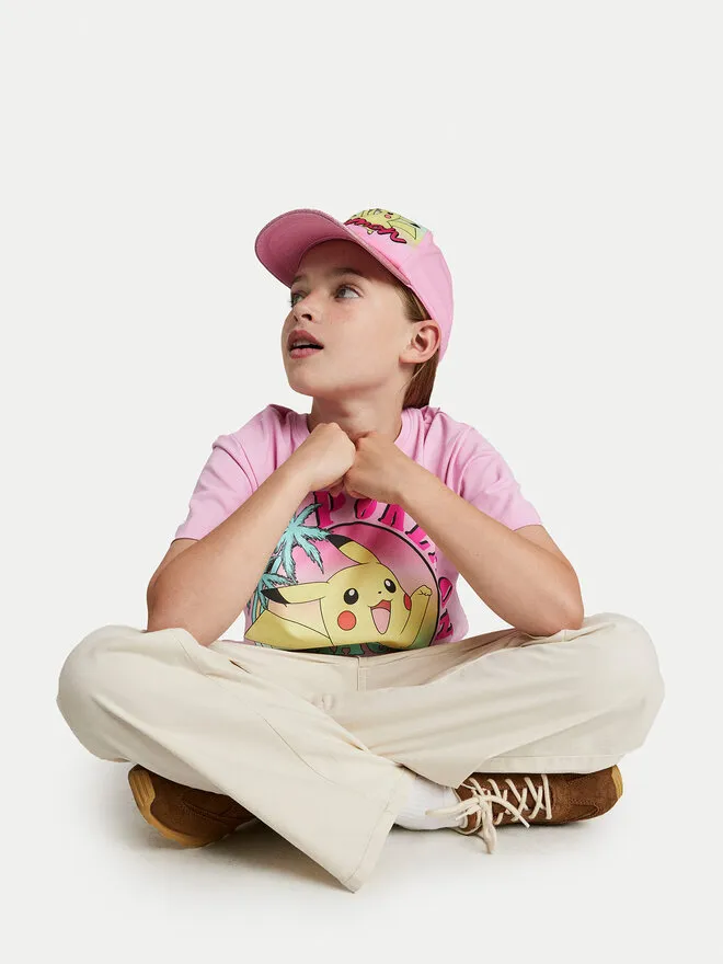 NAME IT T-Shirt · Pokemon · Ροζ