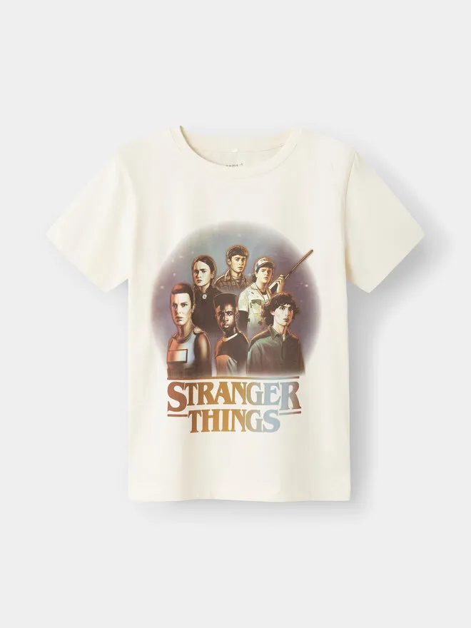 T-Shirt · Stranger Things · Λευκό