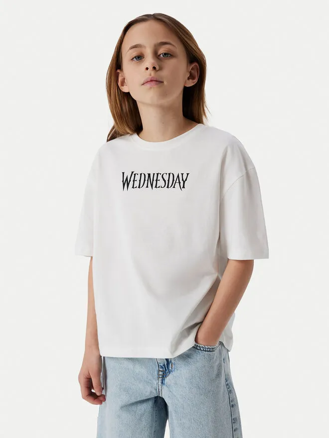 T-Shirt · Wednesday · Λευκό