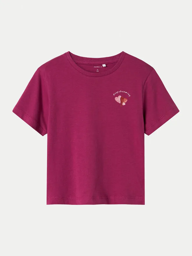 T-Shirt · Μωβ