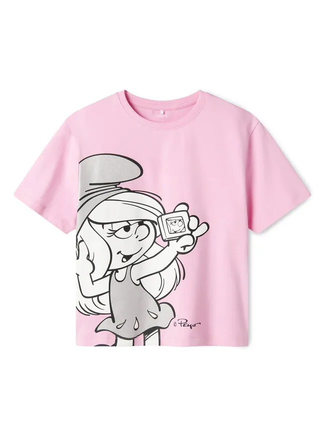 T-Shirt · Στρουμφάκια · Ροζ